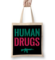 Human Drugs Worn By Joe Strummer The Clash Bez Çanta Uzun Saplı