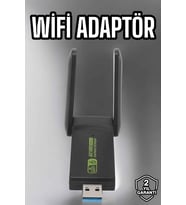 Wifi Adaptör Çift Bantlı Kablosuz Wifi Adaptörü