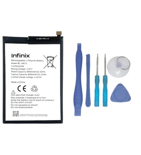 Infinix HOT 10 Uyumlu Pil Sıfır - Servis + TAMİR SETİ