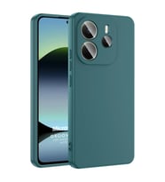 Microsonic Xiaomi Redmi Note 14 5G Kılıf Groovy Soft Koyu Yeşil (Koyu Yeşil)