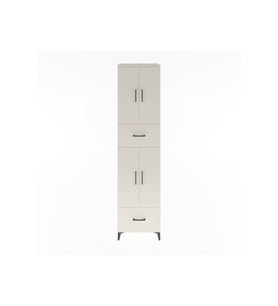 Hyperion Dolap 4 Raflı 2 Çekmeceli 4 Kapaklı 60x44x243 Aytaşı-Aytaşı