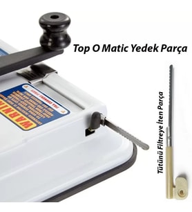 Topmatik Ürün Kesme Makinası Yedek Kaşık Kalın Sarım Yedek Uc Kürek