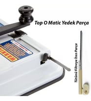 Topmatik Ürün Kesme Makinası Yedek Kaşık Kalın Sarım Yedek Uc Kürek