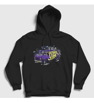 Presmono Unisex Siyah Van Pearl Jam Kapüşonlu Sweatshirt 74580tt