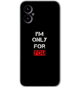 Omix X5 Kılıf HD Desen Baskılı Arka Kapak - For You