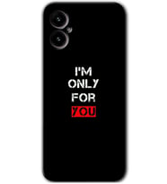 Omix X5 Kılıf HD Desen Baskılı Arka Kapak - For You