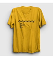 Presmono Unisex Sarı Talkin Film Taxi Driver T-Shirt 251313tt