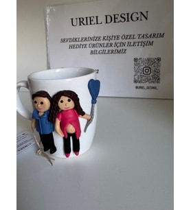 Baby Shower Cinsiyet Hediye Kupa Erkek