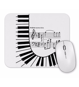 Piyano  Müzik Notaları Mouse Pad