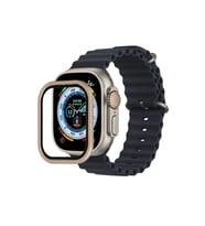 Apple Watch Ultra 49mm Alüminyum Kasa Cam Ekran Koruyucu - Gold
