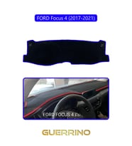 FORD Focus 4 (2017-2021)TORPİDO KORUMA HALISI MAVİ KENAR