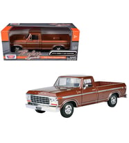 Motormax 1:24 Ölçek 1979 Ford F-150 Pick Up Kahve