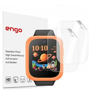TCL Kids Watch K5 İle Uyumlu Ekran Koruyucu TPU, Tam Kaplayan Akıllı Çocuk Saat Koruması 2 Adet, Çizilmeye Dayanıklı Koruma MT50V