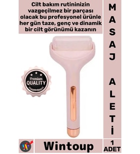 #Masaj Soğuk Terapi Cilt Gözenek Sıkılaştırıcı Şişlik Gideren Ice Roller Yüz Boyun Vücut Masaj Aleti