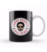 Lenny Kravitz All Star Converse Logo Kupa Bardak Porselen