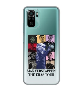 Xiaomi Redmi Note 10 / Note 10S Uyumlu Max Verstappen Tasarımlı Şeffaf Telefon Kılıfı