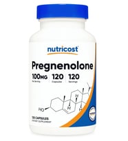 Nutricost Pregnenolone 100mg, (1 Capsul 100mg) 120 Capsul.41.