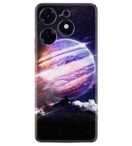 Tecno Spark 10 Pro Kılıf Silikon Desen Özel Seri Super Planet 1797