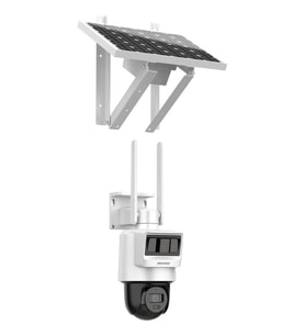 Hikvision DS-2DE2C400IWG-K/4G/C05S10 - 4mp Ptz Kamera Güneş Enerjili ve 4g Lte Destekli Hd Gece Görüşlü Dış Mekan Güvenlik Çözümü (Beyaz)