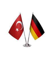Almanya İkili Masa Bayrağı