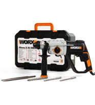 Worx Wx339 800Watt 2.5J Profesyonel Sds-Plus Kırıcı/Delici + 4 Adet Uç (Çok Renkli)