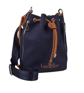 Benetton Lacivert Nano Kadın Kol Çantası BNT 1595