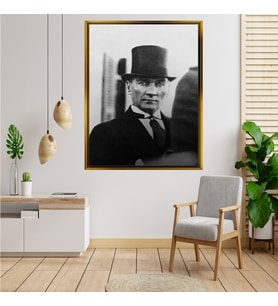 ÇERÇEVELİ ATATÜRK TABLO S245