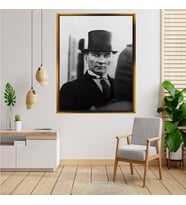 ÇERÇEVELİ ATATÜRK TABLO S245