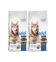 Reflex Dog Food Balıklı & Pirinçli Yetişkin Köpek Maması 15 Kg 2 Adet