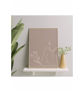 Modern Ahşap Çerçeve Tablo 005