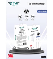 20W Gerçek Güç PD QC 4.0 Destekli Hızlı Şarj Adaptörü ve 1 Metre Type-C to Lightning Kablo Seti iPhone 11/12/13/14 Pro ve Pro Max ile Uyumlu
