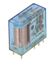 Finder 40.62.9.012.0000 12v 10a Dc 2 Kontak Minyatür Pcb Röle ( Lehim Dağılması Korumalı )