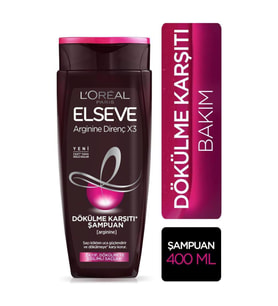 Elseve Arginine Direnç X3 Zayıf Saç Şampuanı 400 Ml