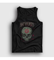 Presmono Unisex Siyah Skull V2 Black Veil Brides Atlet 387960tt