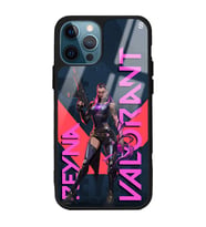 iPhone 13 Pro Max Valorant Reyna Tasarımlı Glossy Telefon Kılıfı