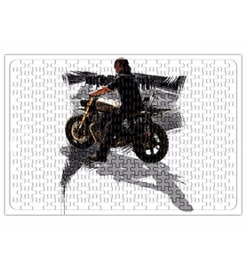 Daryl Dixon The Walking Dead Puzzle 240 Parça Yapboz