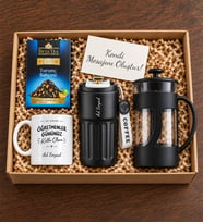 Kişiye Özel 24 Kasım Öğretmenler Günü Kupa Bardak & 440 mL Dereceli Termos & Aromalı Çay & French Press - Öğretmene Hediye