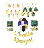 Hoş Geldin Ya Şehri Ramazan Tavan Asma Süs Set