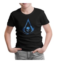 Assassin's Creed 7 Siyah Çocuk Tshirt