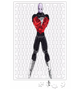Jiraya e Alunos Puzzle 240 Parça Yapboz