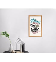 BK Home Coffee Tasarımlı Dekoratif Retro Ahşap Tablo-3