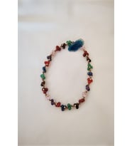 6 MM ÇAKRA DOĞALTAŞ KOLYE (JASPER, AKİK, LAPİS LAZULİ, AMETİST,PEMBE KUVARS, KAPLANGÖZÜ, AVENTURİN)