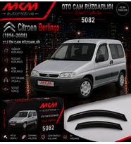 Citroen Berlingo (1996-2008) 2'li Ön Mugen Cam Rüzgarlığı