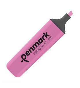 Penmark Neon Fosforlu Kalem Pembe Hs 505 4
