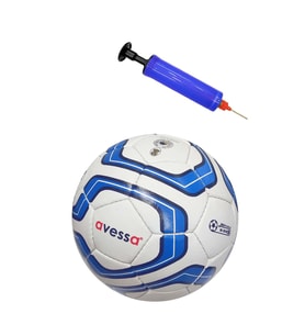 Avessa Elt-280-105 El Dikişli Futbol Topu No5 Pompalı (Mavi)
