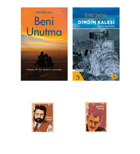 Beni Unutma - Dilek Bilgiç Esen - Dımdım Kalesi - Ereb Şemo - Not Defterli Seti (Renksiz)