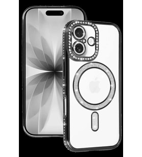 iPhone 17 Joke Simli Magneticsafe Kılıf - Siyah