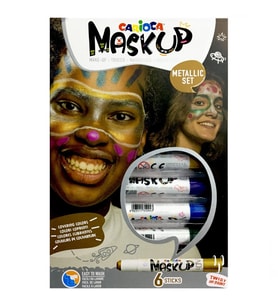 Nessiworld Carioca 6 Gr. 6 Renk Metalik Yüz Boyası 43155