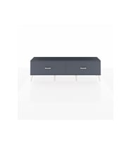 Arges TV Ünitesi 2 Çekmeceli  176x30x51 Çam-Antrasit