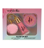 VRB27000 Very Bella - Parıltı Seti (Lip Gloss+Far+Ponpon Anahtarlık)